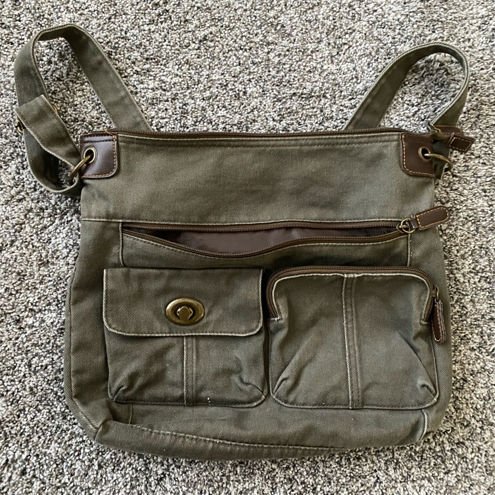 Dark Olive Green Purse